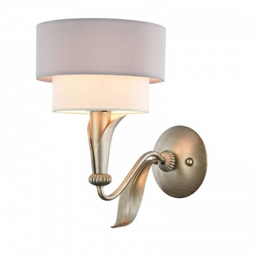 Купить Бра Maytoni Lillian H311-01-G белое E14 40W 220V по низкой цене