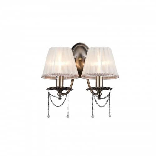 Купить Бра Maytoni Rapsodi ARM305-02-R белое E14 2х60W 220V по низкой цене