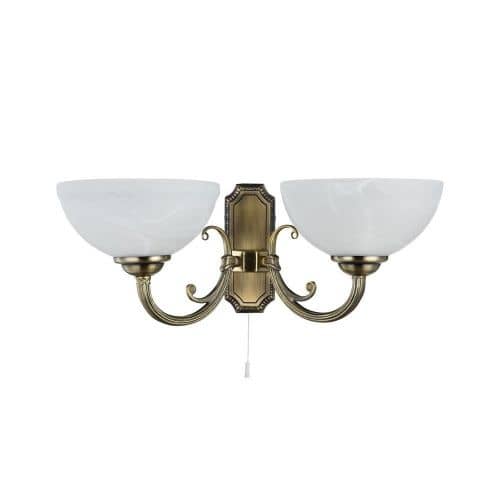 Купить Бра Freya Herbert FR1012-02-R бронза E27 2х60W 220V по низкой цене