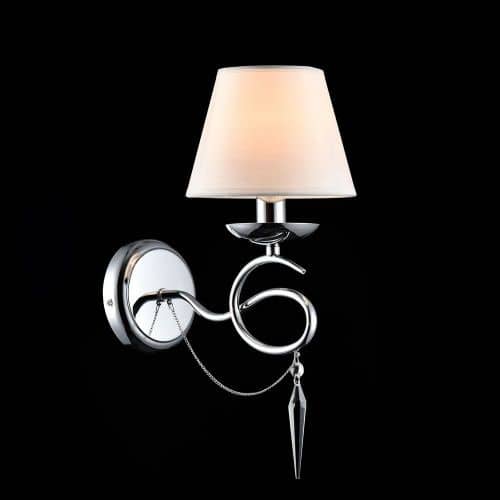 Купить Бра Freya Haley FR909-01-N хром E14 40W 220V по низкой цене