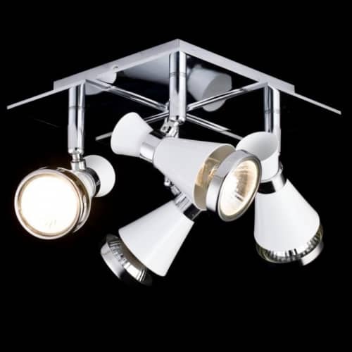 Купить Спот Maytoni Spot ECO007-04-W белый GU10 4х50W 220V по низкой цене