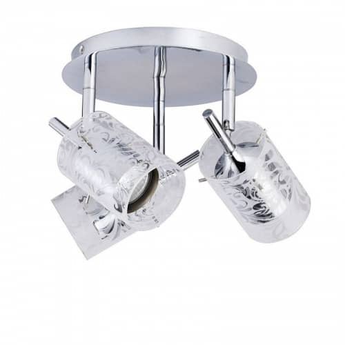 Купить Спот Maytoni Spot ECO005-03-N хром GU10 3х50W 220V по низкой цене