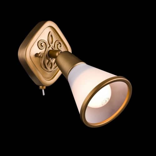 Купить Спот Maytoni Spot ECO008-01-G латунь E14 40W 220V по низкой цене