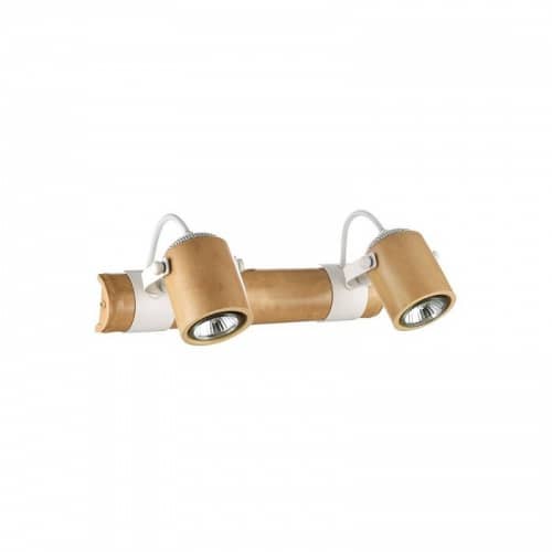 Купить Спот Maytoni Spot ECO565-02-W бежевый GU10 2х50W 220V по низкой цене