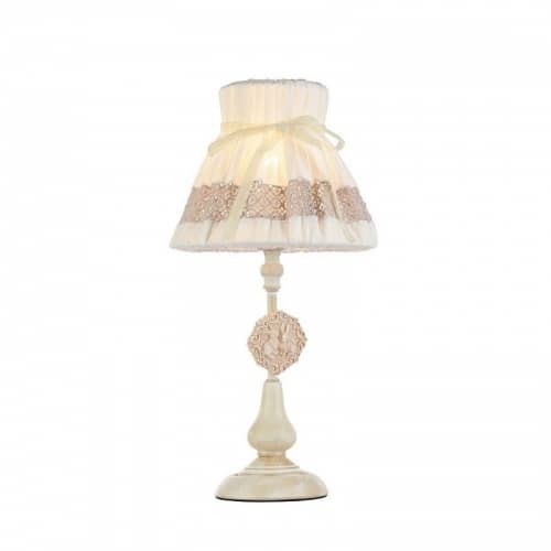 Купить Лампа Maytoni Elegant ARM555-11-W бежевая E14 40W 220V настольная по низкой цене