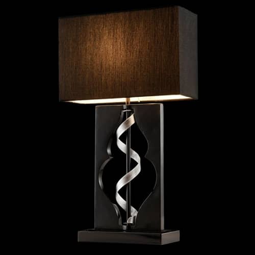 Купить Лампа Maytoni Elegant ARM010-11-R черная E14 40W 220V настольная по низкой цене