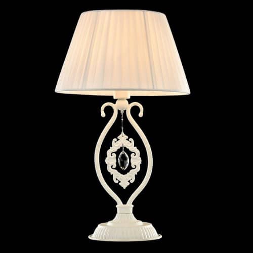 Купить Лампа Maytoni Elegant ARM001-11-W белая E14 40W 220V настольная по низкой цене