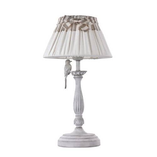 Купить Лампа Maytoni Elegant ARM013-11-W белая E27 40W 220V настольная по низкой цене