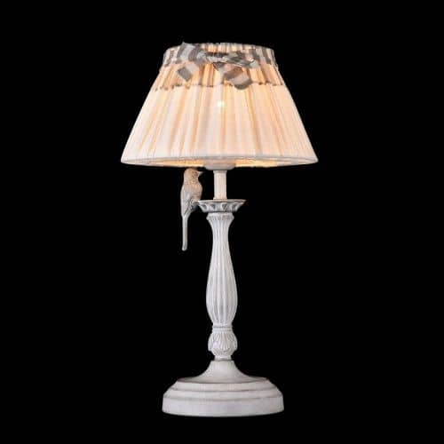 Купить Лампа Maytoni Elegant ARM013-11-W белая E27 40W 220V настольная по низкой цене