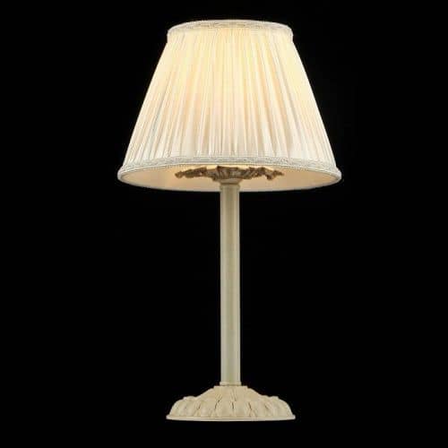 Купить Лампа Maytoni Elegant ARM326-00-W бежевая E14 40W 220V настольная по низкой цене