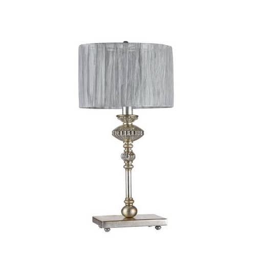 Купить Лампа Maytoni Elegant ARM041-11-G серая E14 40W 220V настольная по низкой цене