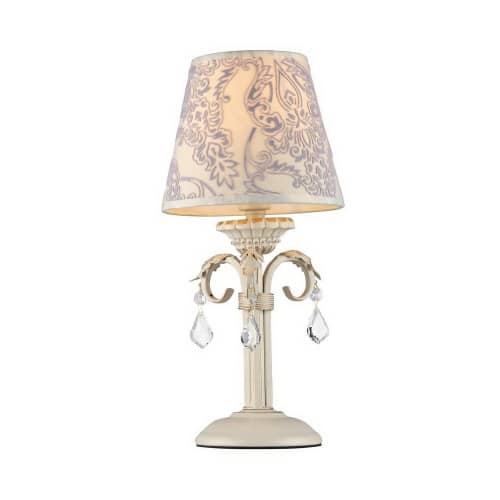 Купить Лампа Maytoni Elegant ARM219-00-G бежевая E14 40W 220V настольная по низкой цене