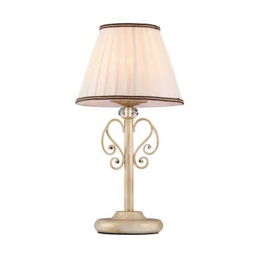 Купить Лампа Maytoni Elegant ARM420-22-G бежевая E14 40W 220V настольная по низкой цене