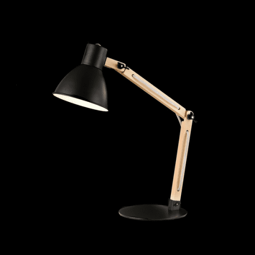 Купить Лампа Maytoni Modern MOD147-01-B черная E14 40W 220V настольная по низкой цене