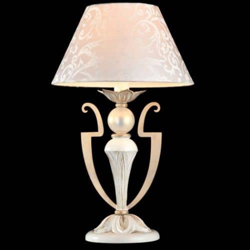 Купить Лампа Maytoni Elegant ARM004-11-W белая E14 40W 220V настольная по низкой цене