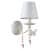 бра maytoni fiona arm032-01-pk белое e14 40w 220v Купить Бра Maytoni Fiona ARM032-01-PK белое E14 40W 220V по низкой цене