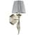 Купить Бра Maytoni Antique ARM041-01-G белое E14 40W 220V по низкой цене