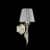 Купить Бра Maytoni Antique ARM041-01-G белое E14 40W 220V по низкой цене