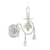 бра freya faberge fr218-01-w белое e14 60w 220v Купить Бра Freya Faberge FR218-01-W белое E14 60W 220V по низкой цене