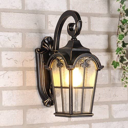 Купить Светильник Elektrostandard Mira D Е27 60 Вт черное золото садово-парковый по низкой цене