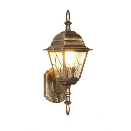 Купить Светильник Elektrostandard Vega U Е27 60 Вт черное золото садово-парковый по низкой цене