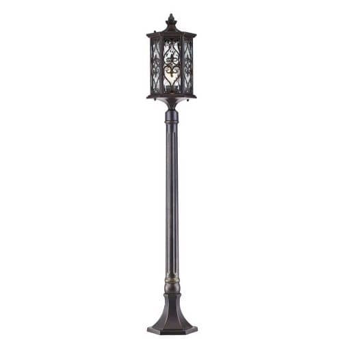 Купить Фонарный столб Maytoni Street S102-120-51-R бронза E27 100W 220V наземный уличный по низкой цене