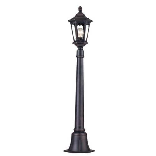 Купить Фонарный столб Maytoni Street S101-108-51-B черный E27 100W 220V наземный уличный по низкой цене