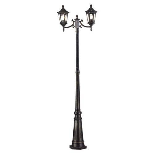 Купить Фонарный столб Maytoni Street S101-209-61-R бронза E27 2х100W 220V наземный уличный по низкой цене
