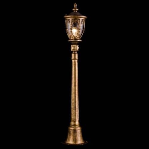 Купить Фонарный столб Maytoni Street S103-119-51-R золото E27 100W 220V наземный уличный по низкой цене
