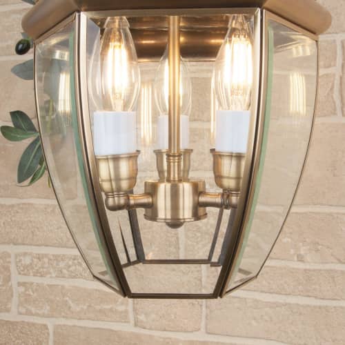 Купить Светильник Elektrostandard 1032H Chatel H 3х40 Вт медь садово-парковый по низкой цене