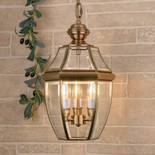 Купить Светильник Elektrostandard 1032H Chatel H 3х40 Вт медь садово-парковый по низкой цене