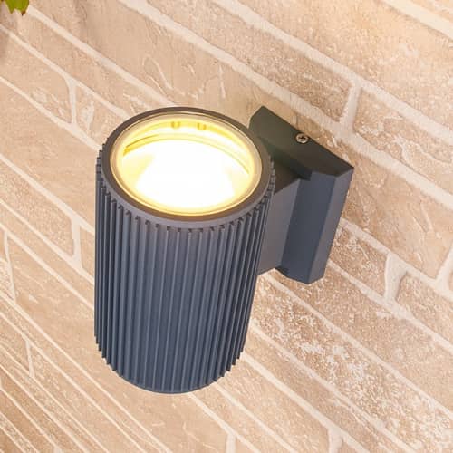 Купить Светильник Elektrostandard 1404 Techno Е27 60 Вт серый садово-парковый по низкой цене