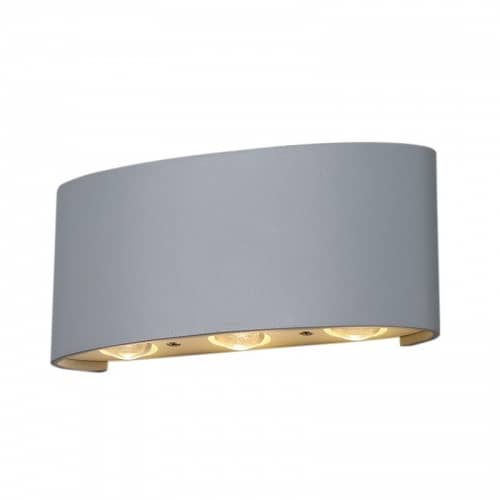 Купить Светильник Elektrostandard 1551 Techno LED Twinky Trio 6 Вт серый настенный по низкой цене