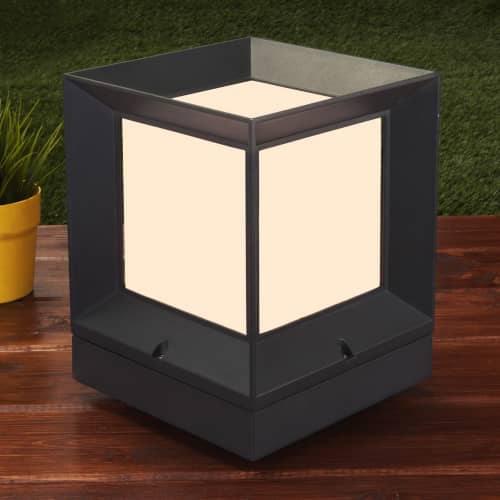 Купить Светильник Elektrostandard 1603 Techno Marko L Е 27 60 Вт черный садово-парковый по низкой цене