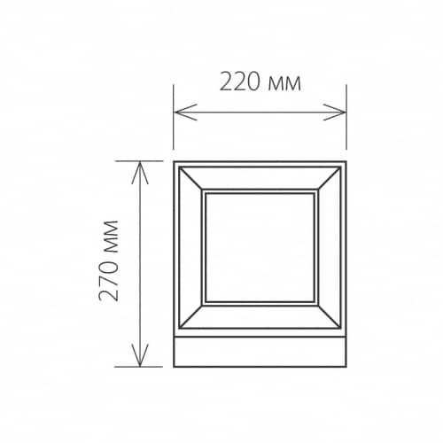 Купить Светильник Elektrostandard 1603 Techno Marko L Е 27 60 Вт черный садово-парковый по низкой цене