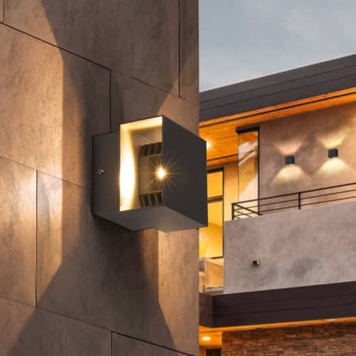 Купить Светильник Elektrostandard 1607 Techno LED Fobos 6 Вт графит настенный по низкой цене