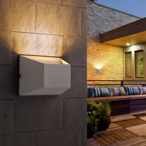 Купить Светильник Elektrostandard 1614 Techno LED Ofion 6 Вт алмазный серый настенный по низкой цене