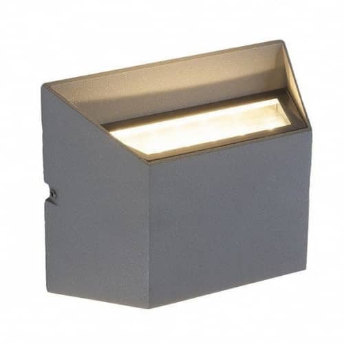 Купить Светильник Elektrostandard 1615 Techno LED Ofion Double 12 Вт алмазный серый настенный по низкой цене