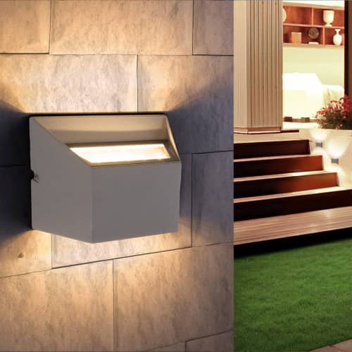 Купить Светильник Elektrostandard 1615 Techno LED Ofion Double 12 Вт алмазный серый настенный по низкой цене