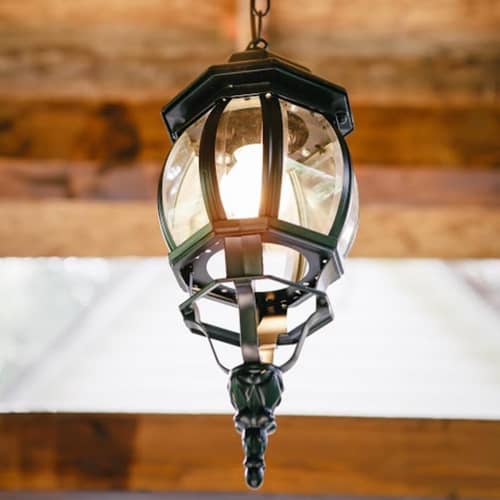 Купить Светильник Elektrostandard GL 1001H Е27 100 Вт черный садово-парковый по низкой цене