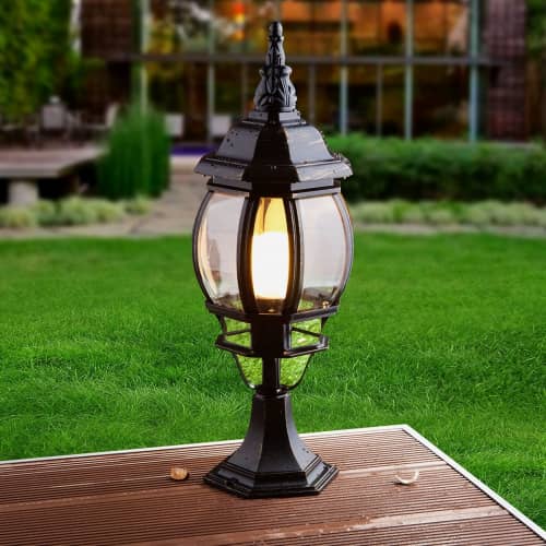 Купить Светильник Elektrostandard GL 1001S Е27 100 Вт черное золото садово-парковый по низкой цене