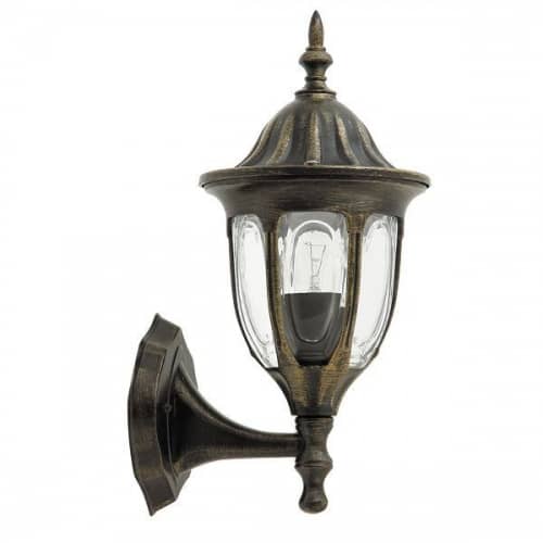 Купить Светильник Elektrostandard GL 1002U Е27 60 Вт черное золото садово-парковый по низкой цене