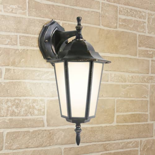 Купить Светильник Elektrostandard GL 1004D Е27 100 Вт черное золото садово-парковый по низкой цене