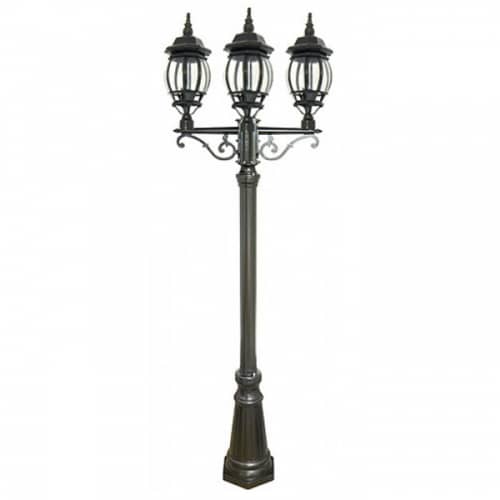 Купить Фонарный столб Elektrostandard NLG99HL005 Е27 3х100 Вт черный садово-парковый по низкой цене