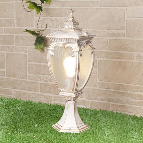 Купить Светильник Elektrostandard Andromeda S GLYF-8024S Е27 60 Вт белое золото садово-парковый по низкой цене