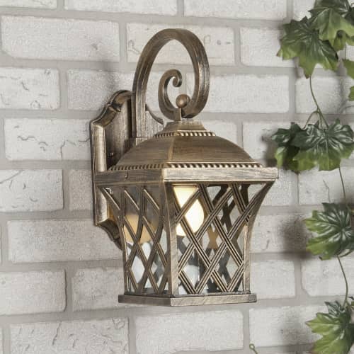 Купить Светильник Elektrostandard Cassiopeya D Е27 60 Вт черное золото садово-парковый по низкой цене