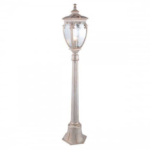Купить Фонарный столб Elektrostandard Andromeda F GLYF-8024F Е27 60 Вт белое золото садово-парковый по низкой цене