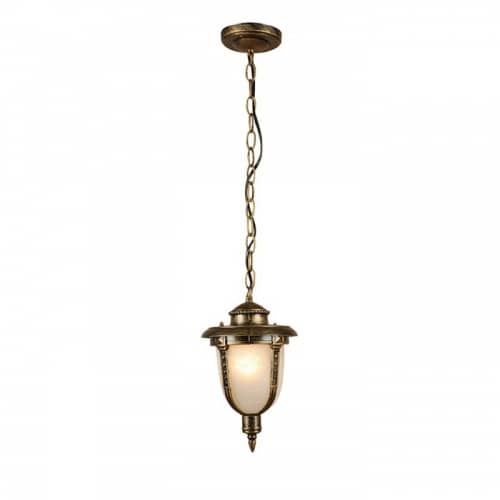 Купить Светильник Elektrostandard Atlas H GLYF-2010H Е27 60 Вт черное золото садово-парковый по низкой цене