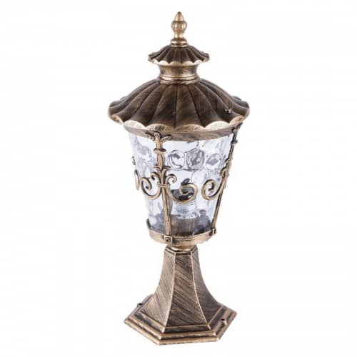 Купить Светильник Elektrostandard Diadema S GLYF-8046S Е27 60 Вт черное золото садово-парковый по низкой цене