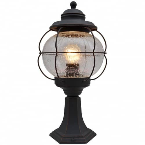 Купить Светильник Elektrostandard Regul S GLXT-1475S Е27 60 Вт черная медь садово-парковый по низкой цене